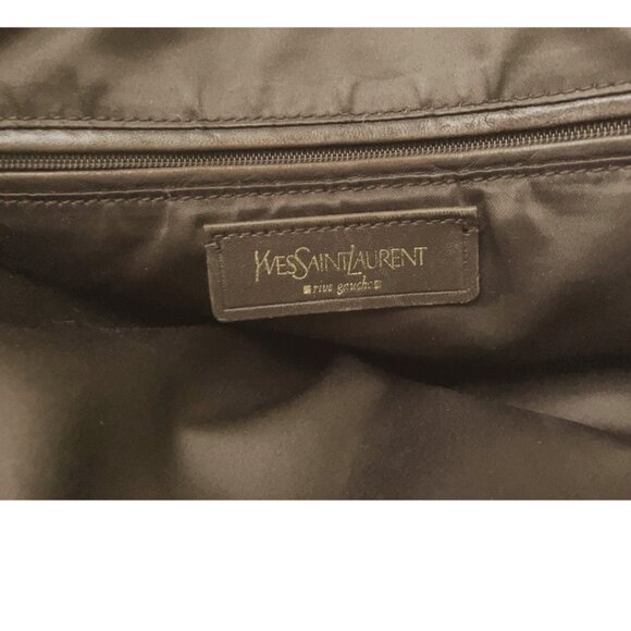 ✨ YSL MUSE Rive Gauche Shoulder Bag in Rich Tobacco Brown ✨ - Picture 11 of 14